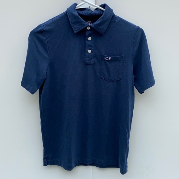 Vineyard Vines Other - Vineyard Vines | Boys Navy Edgartown Polo Short Sleeve Shirt size Medium 12-14